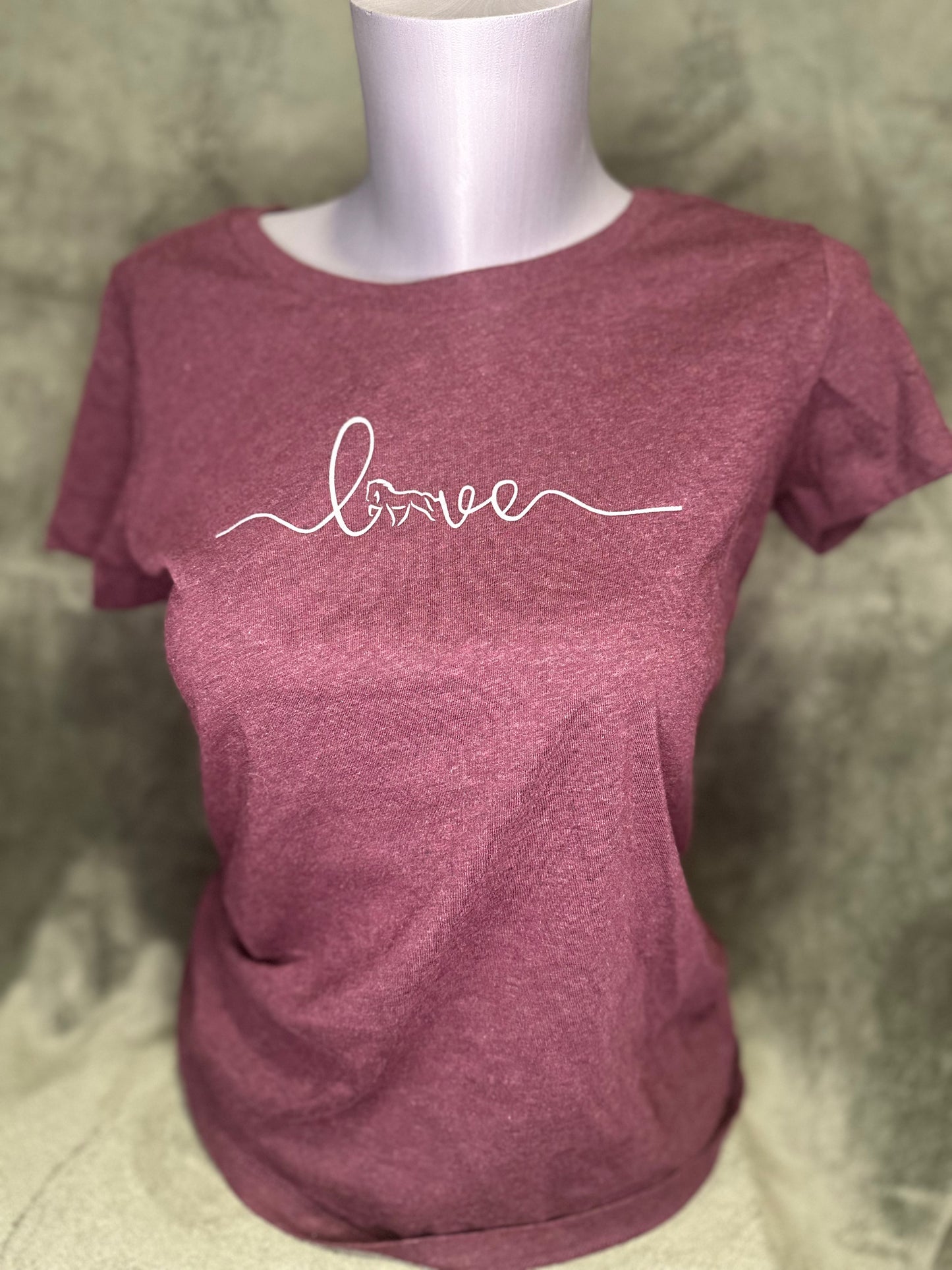 Damen Shirt "love"