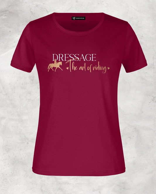 Damen-Shirt "Dressage - The art of riding"