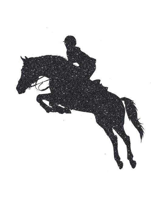 Aufkleber "Springen"