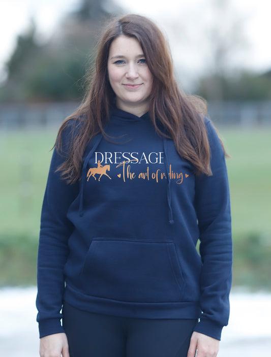 Damen-Hoodie "Dressage - The art of riding"