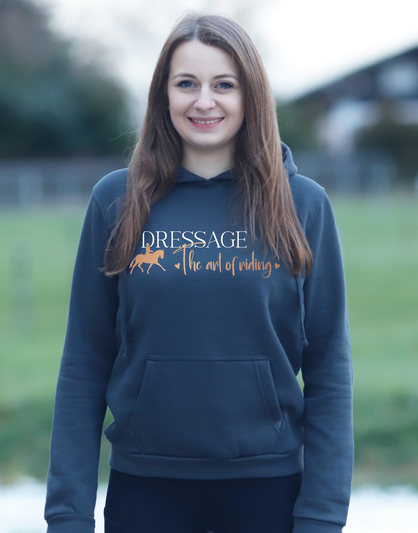 Damen-Hoodie "Dressage - The art of riding"