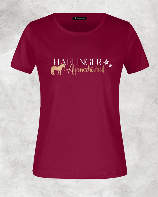 Damen-Shirt "Haflinger - Alpenschönheit"