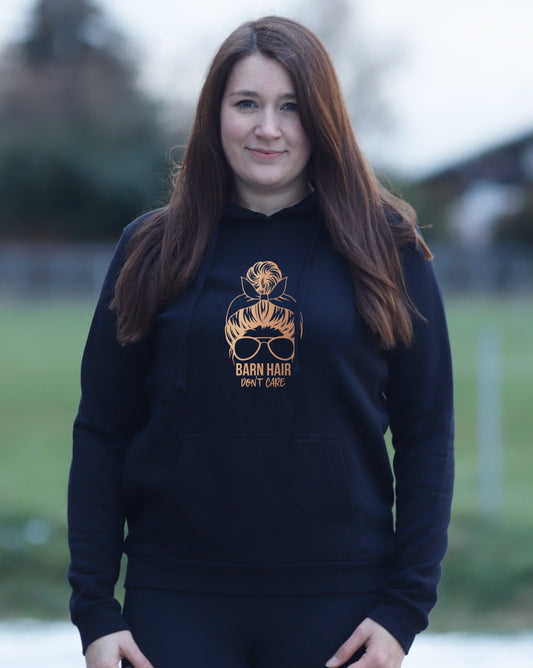 Damen-Hoodie "Barn Hair - Don´t care"
