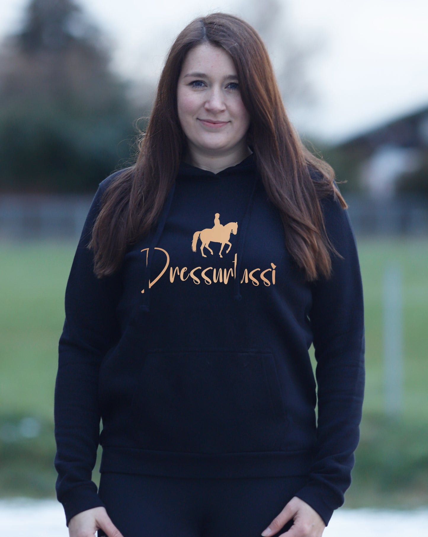 Damen-Hoodie "Dressurtussi"