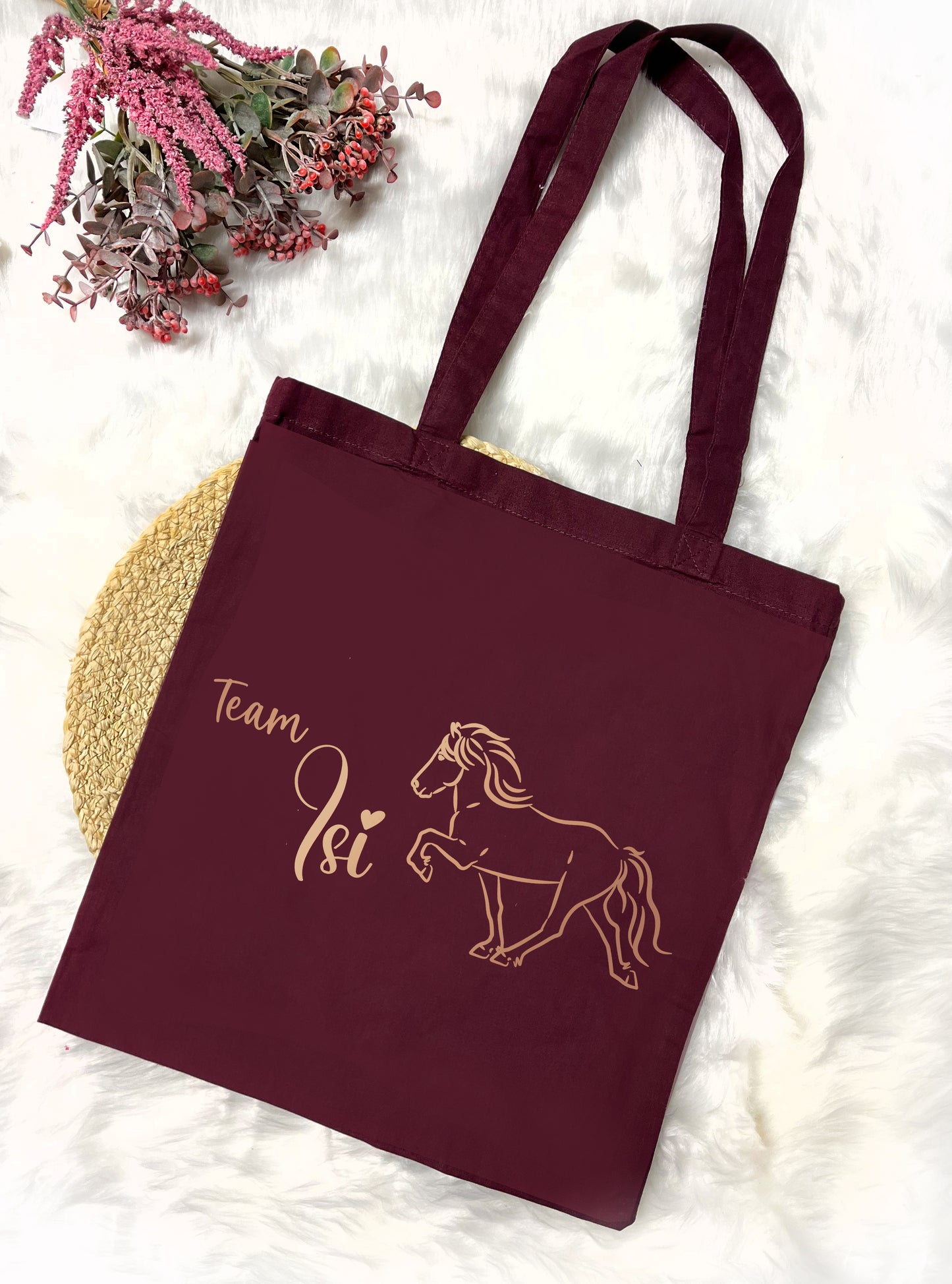 Baumwolltasche "Team Isi"