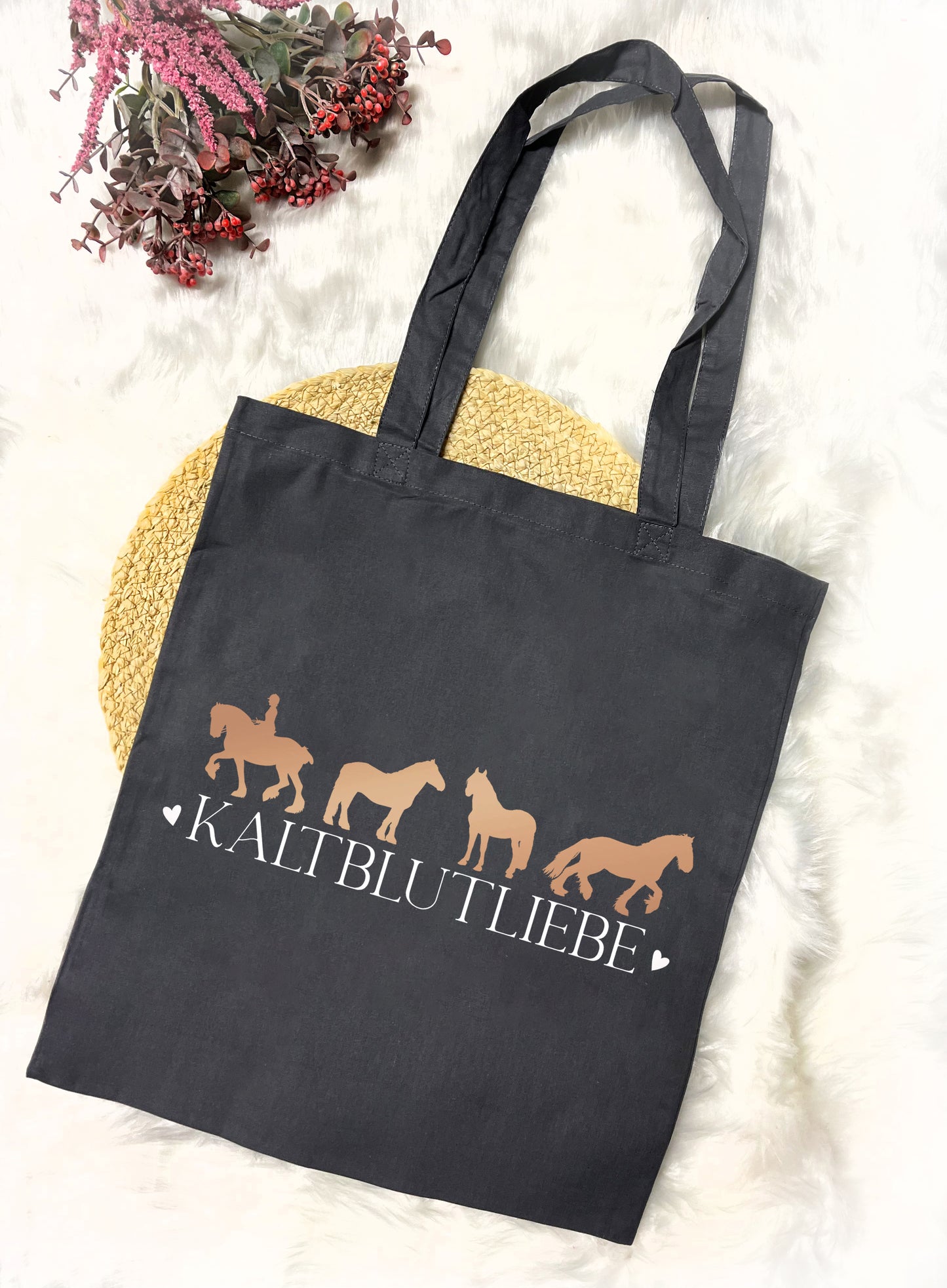 Baumwolltasche "Kaltblutliebe"