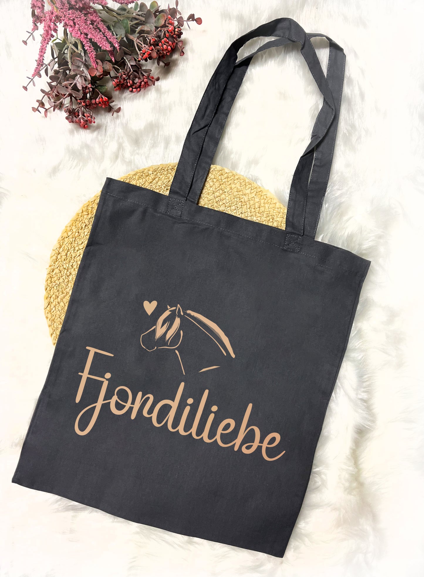 Baumwolltasche "Fjordiliebe"