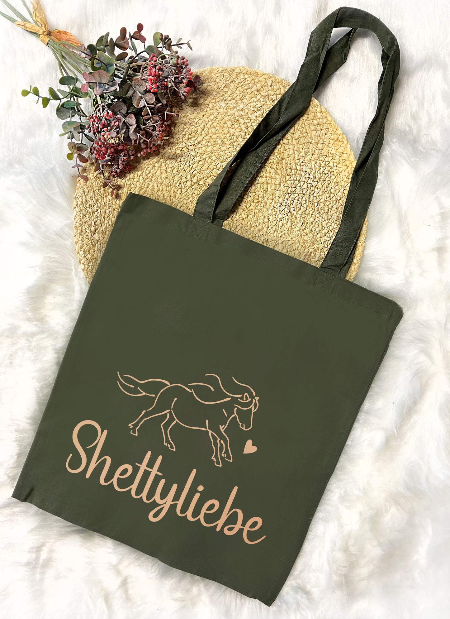Baumwolltasche "Shettyliebe"