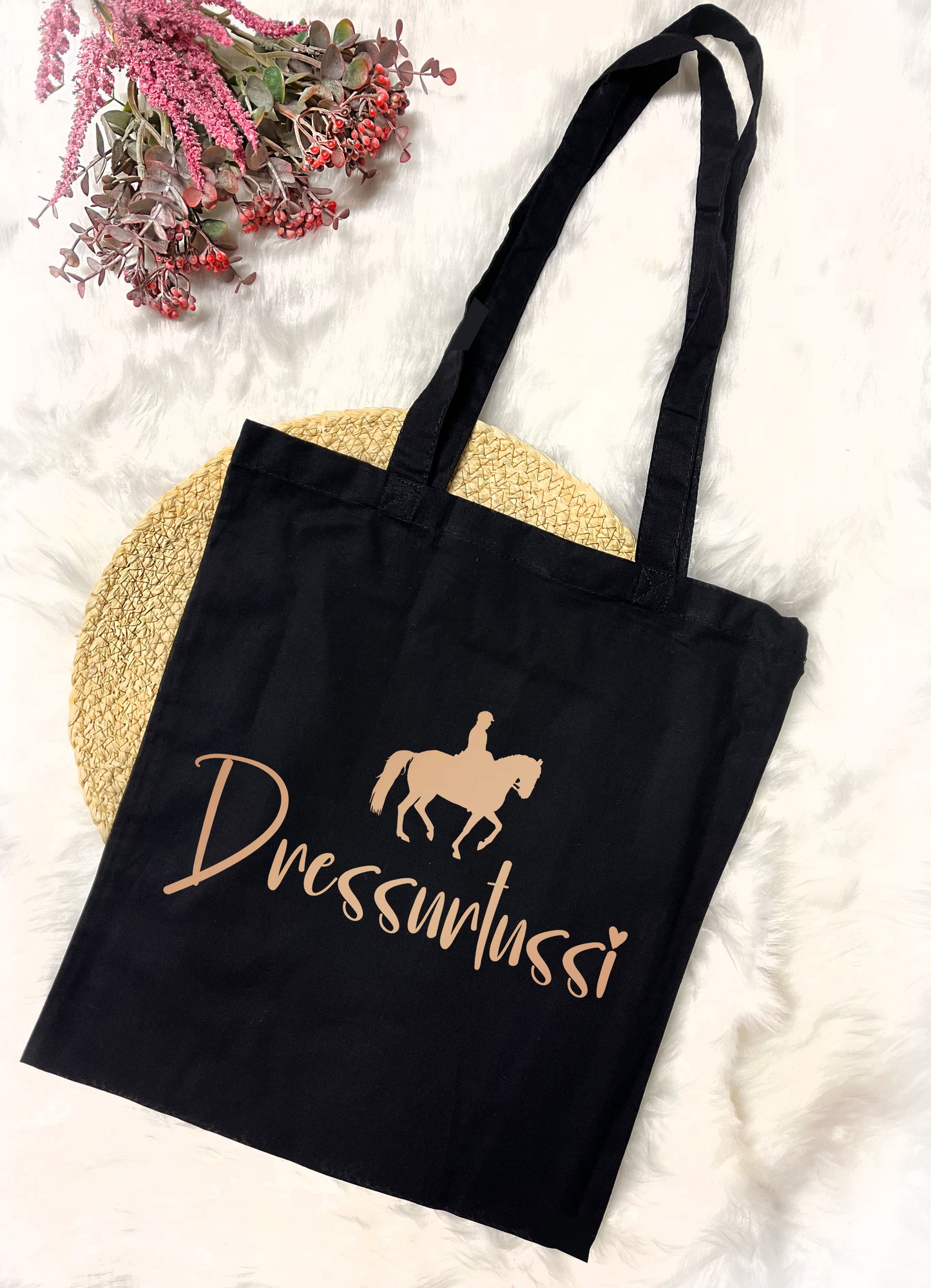 Baumwolltasche "Dressurtussi"