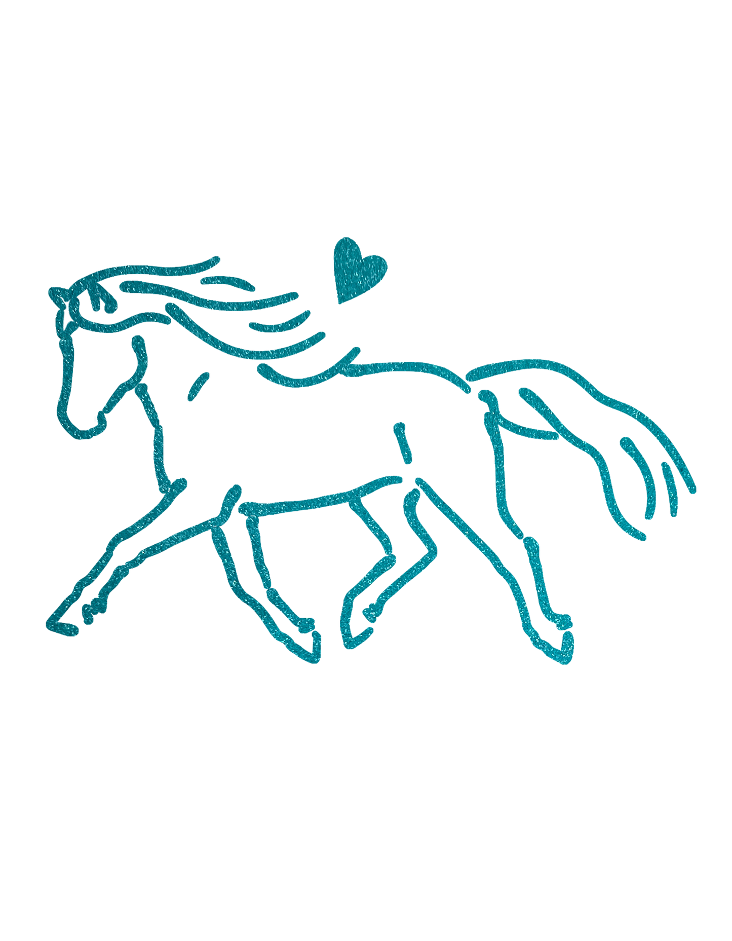Aufkleber "Haflinger 1"
