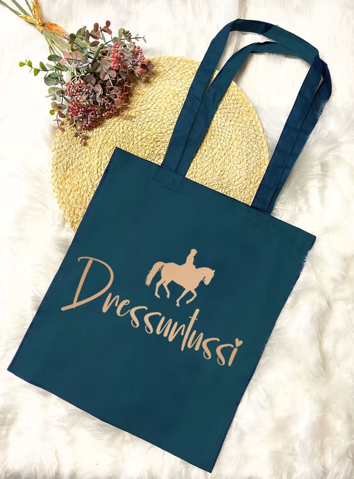 Baumwolltasche "Dressurtussi"