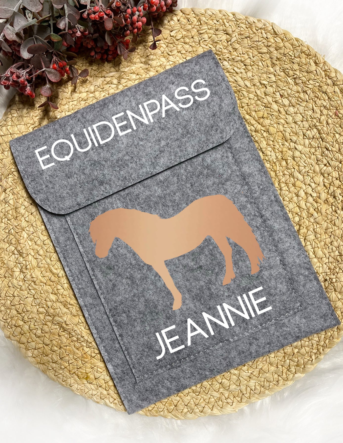 Equidenpasshülle "Welsh Pony - Jeanny" l personalisiert