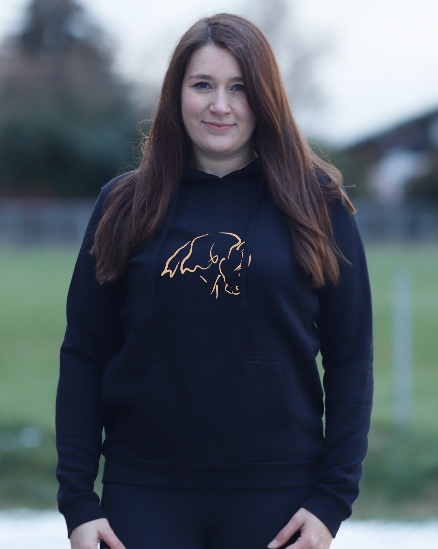 Damen-Hoodie "Herzenspony"