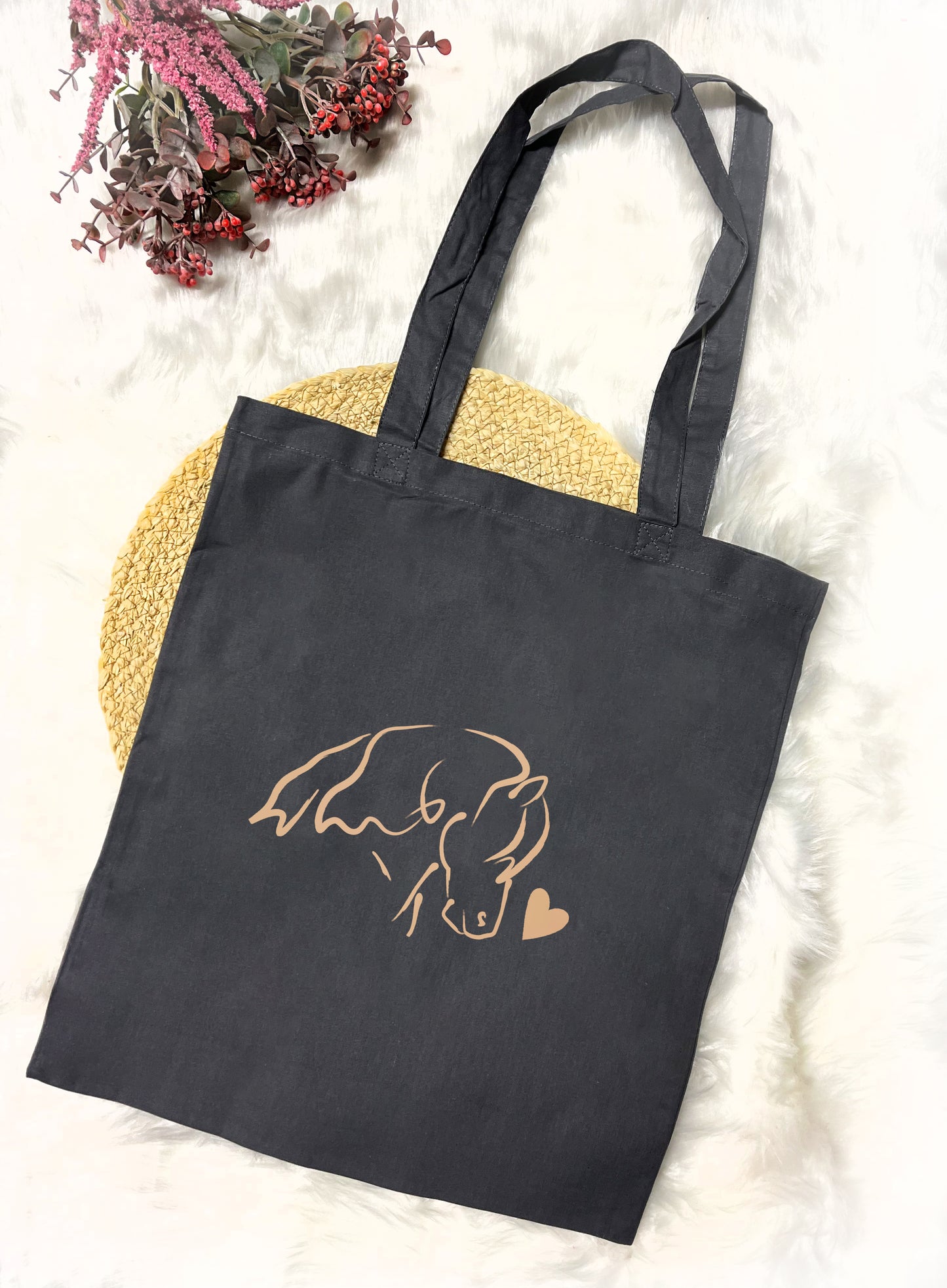 Baumwolltasche "Herzenspony"