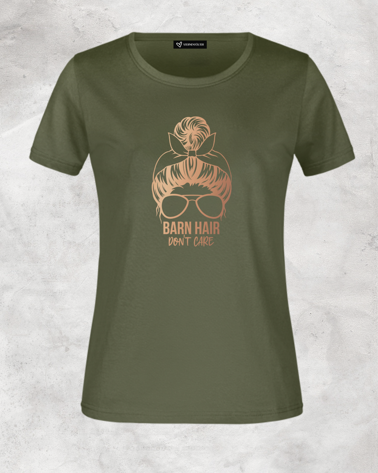 Damen-Shirt "Barn hair - Don't care"