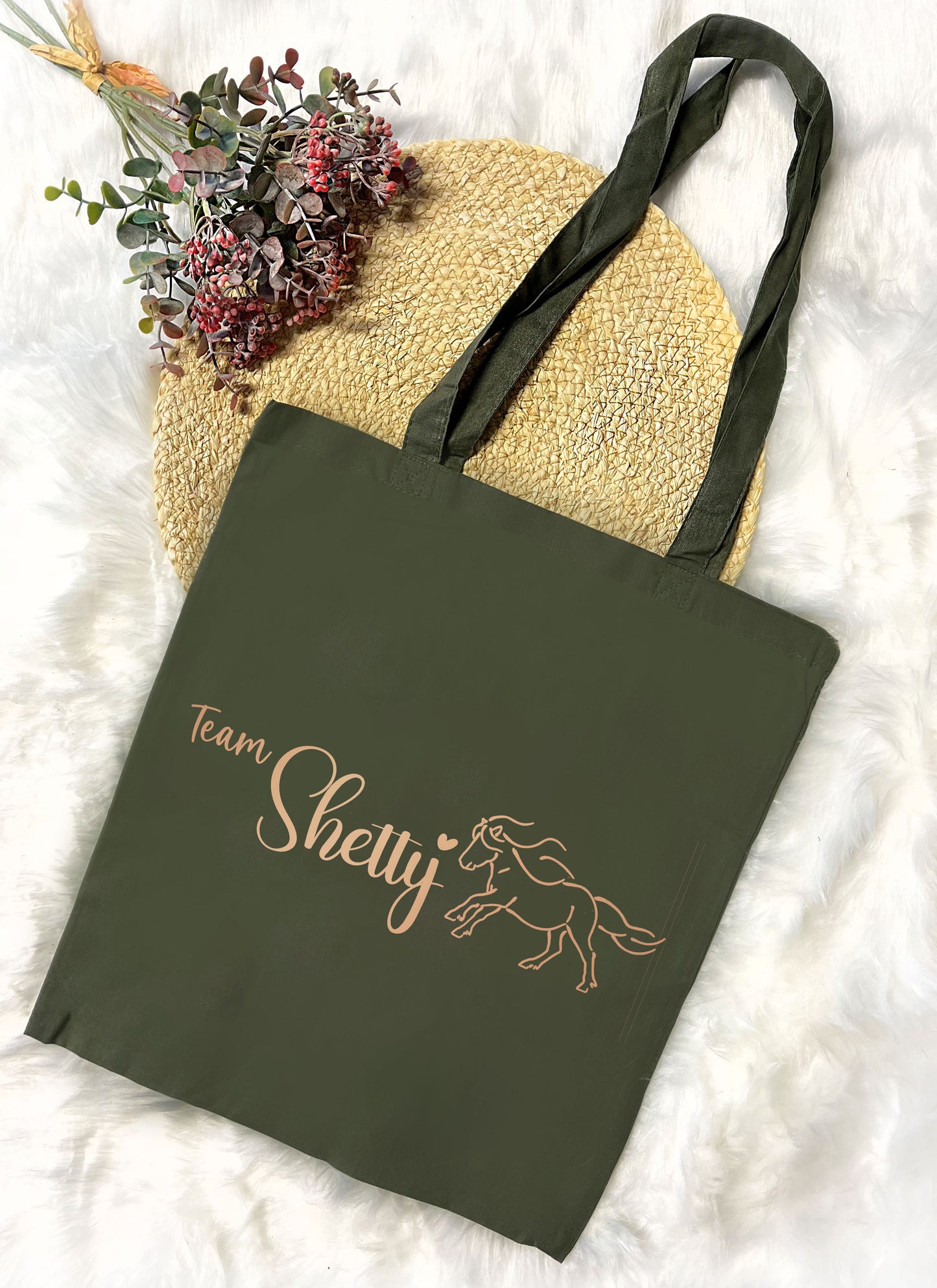 Baumwolltasche "Team Shetty"