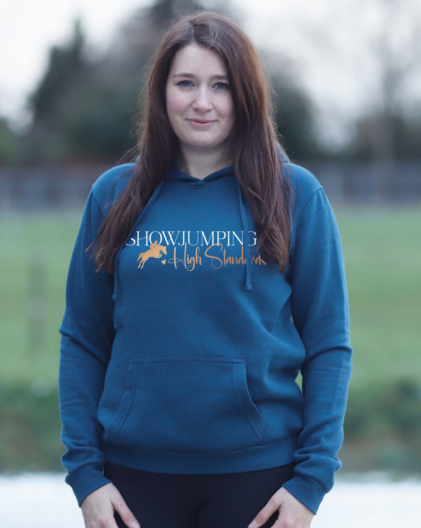 Damen-Hoodie "Showjumping"