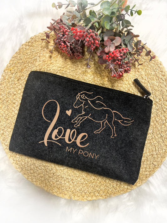 Mäppchen "Love my Pony"