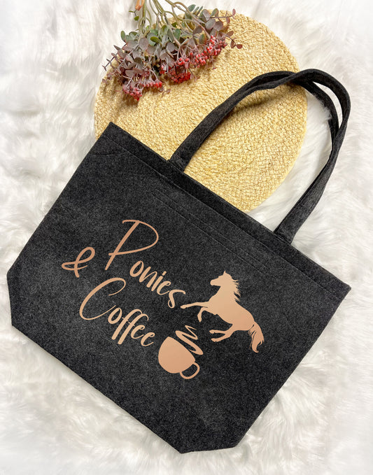 Filzshopper "Ponies and Coffee"