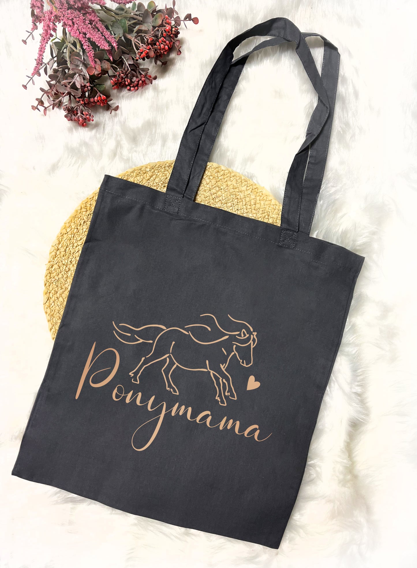 Baumwolltasche "Ponymama"