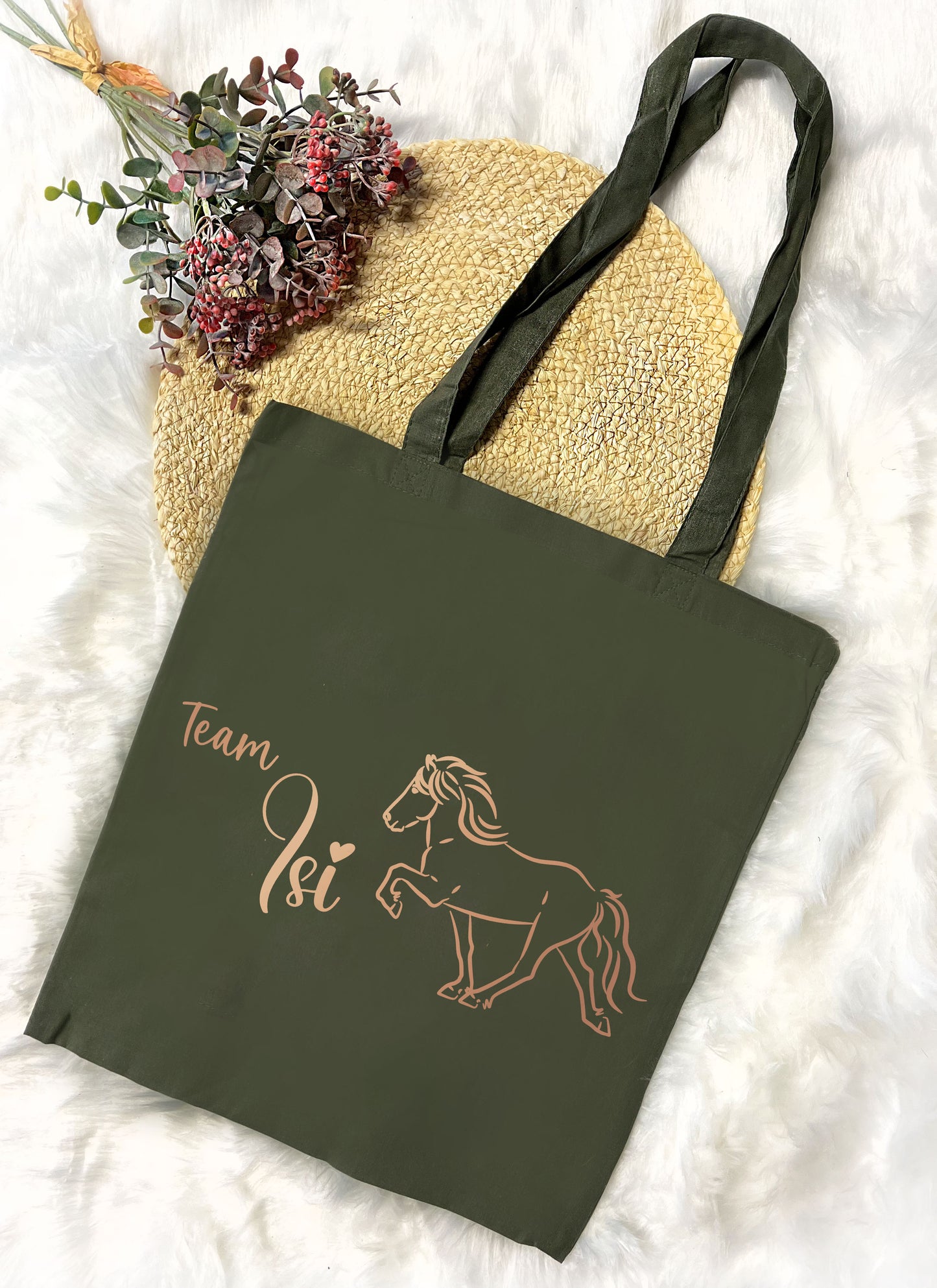 Baumwolltasche "Team Isi"