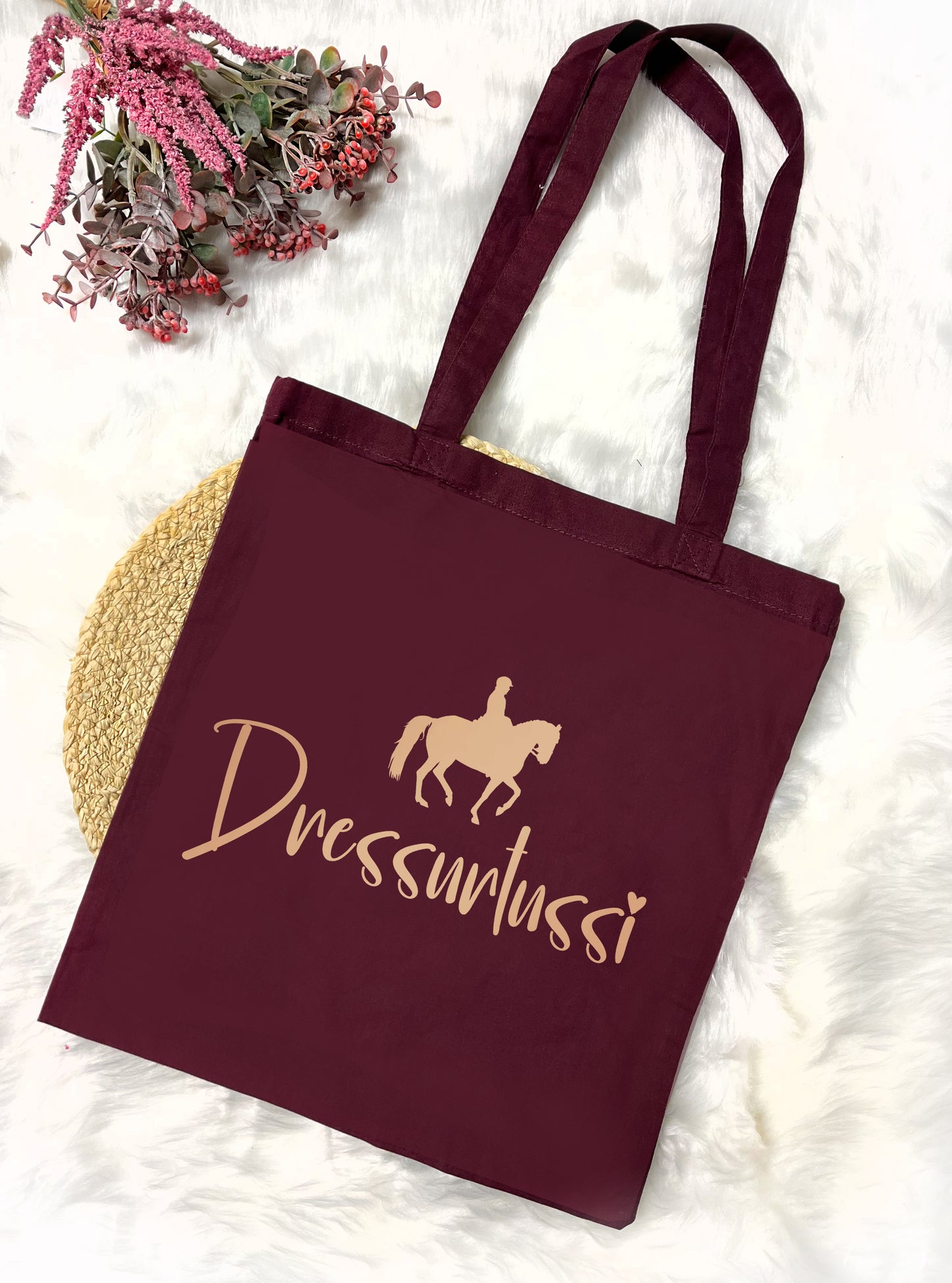 Baumwolltasche "Dressurtussi"