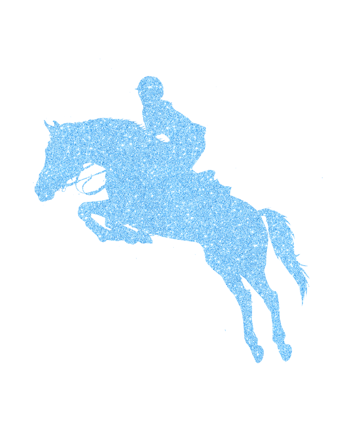 Aufkleber "Springen"