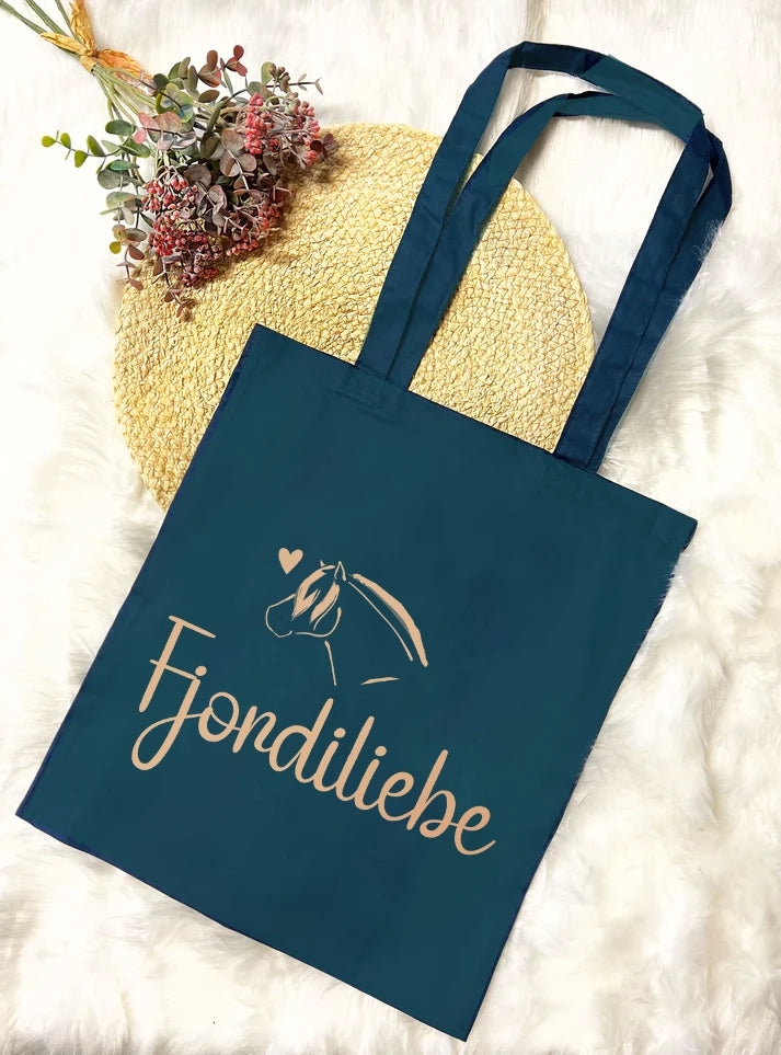 Baumwolltasche "Fjordiliebe"