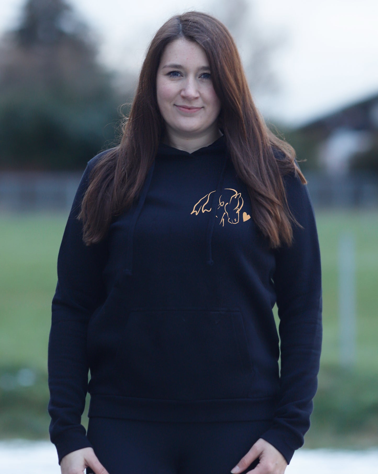 Damen-Hoodie "Team Herzenspony"