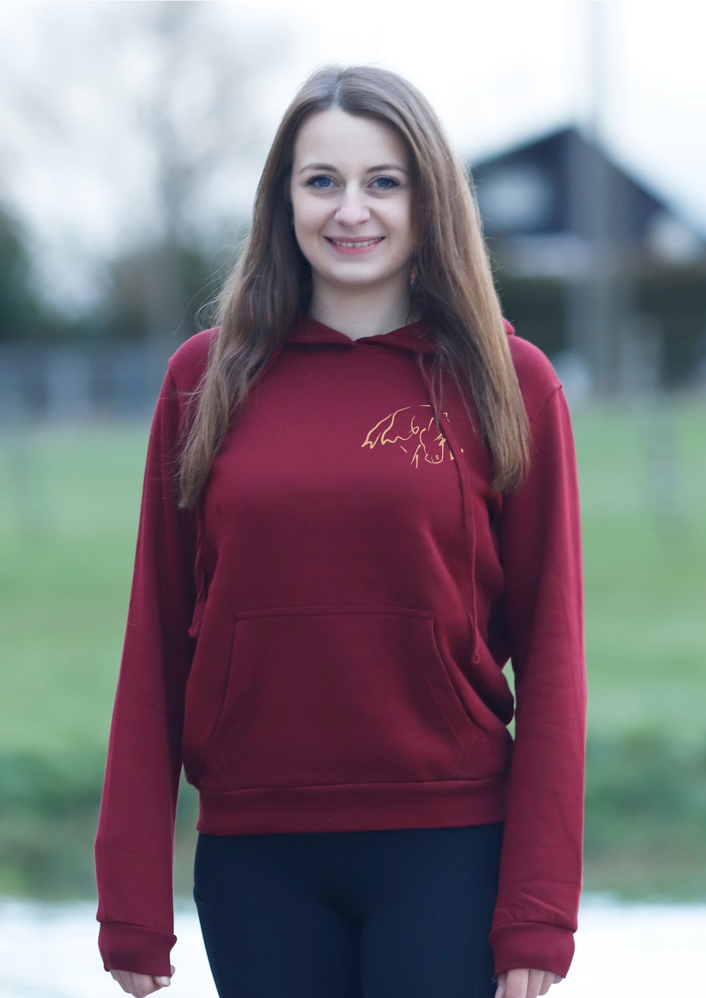 Damen-Hoodie "Team Herzenspony"
