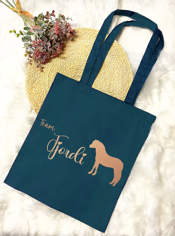 Baumwolltasche "Team Fjordi"