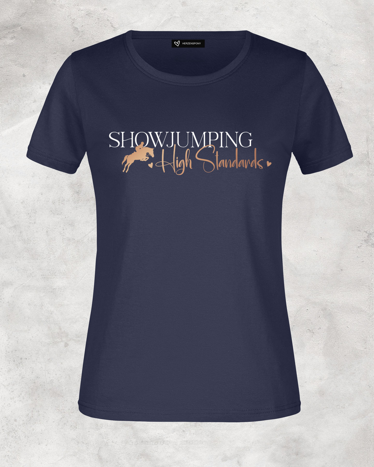 Damen-Shirt"Showjumping"