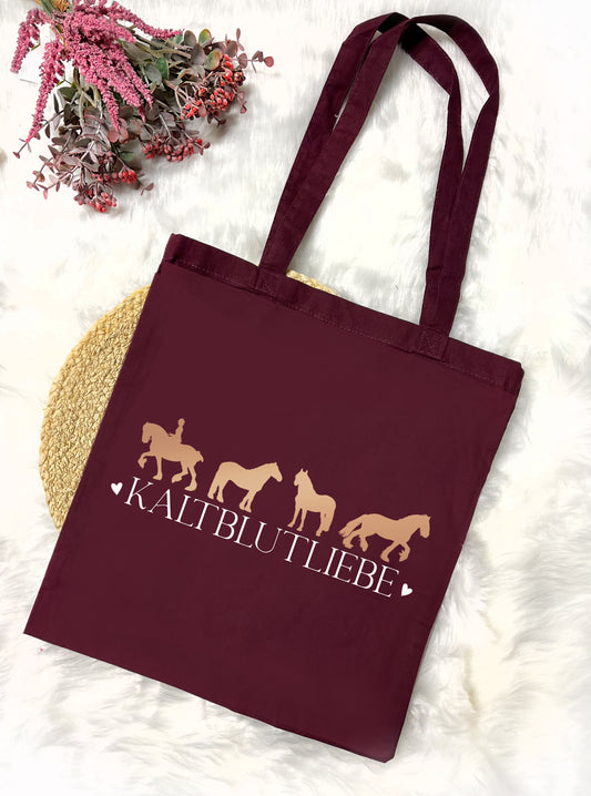 Baumwolltasche "Kaltblutliebe"