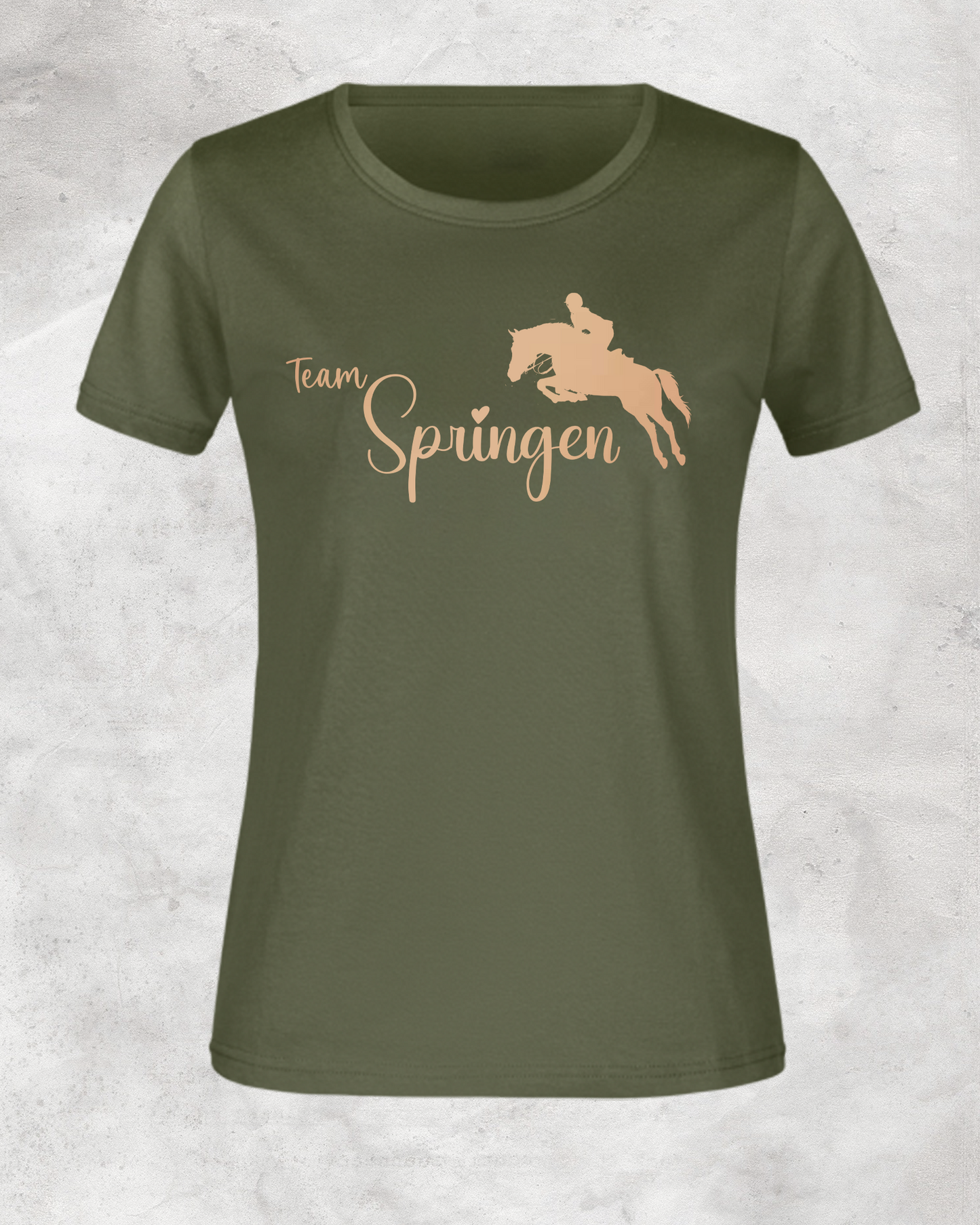Damen-Shirt "Team Springen"