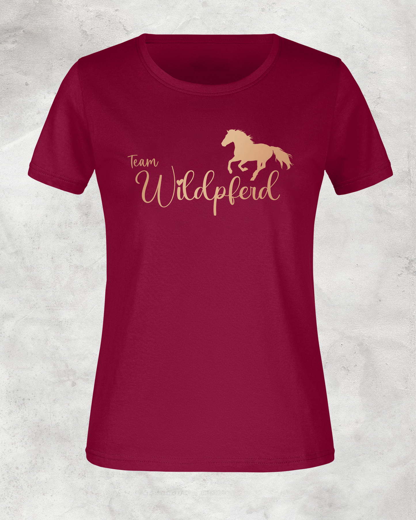 Damen-Shirt "Team Wildpferd"