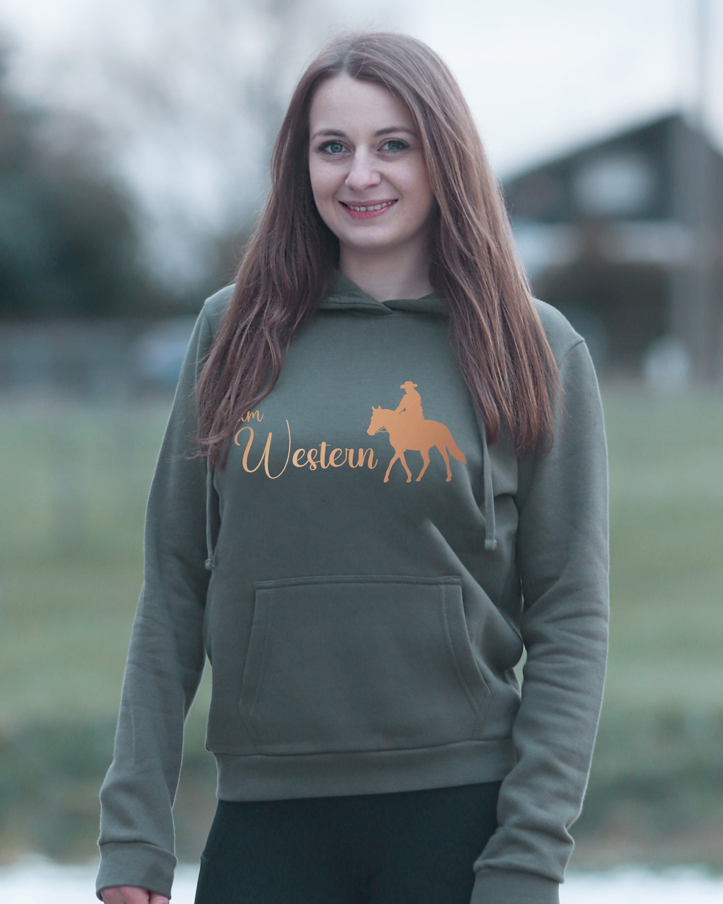 Damen-Hoodie "Team Western"