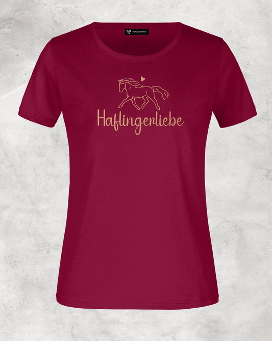 Damen-Shirt "Haflingerliebe"