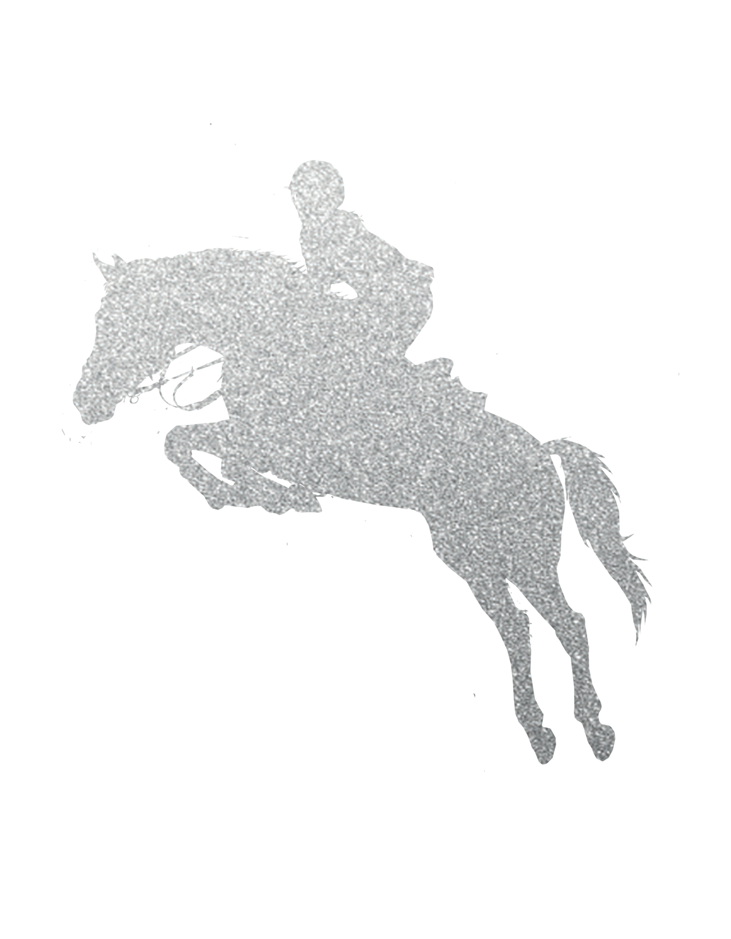 Aufkleber "Springen"