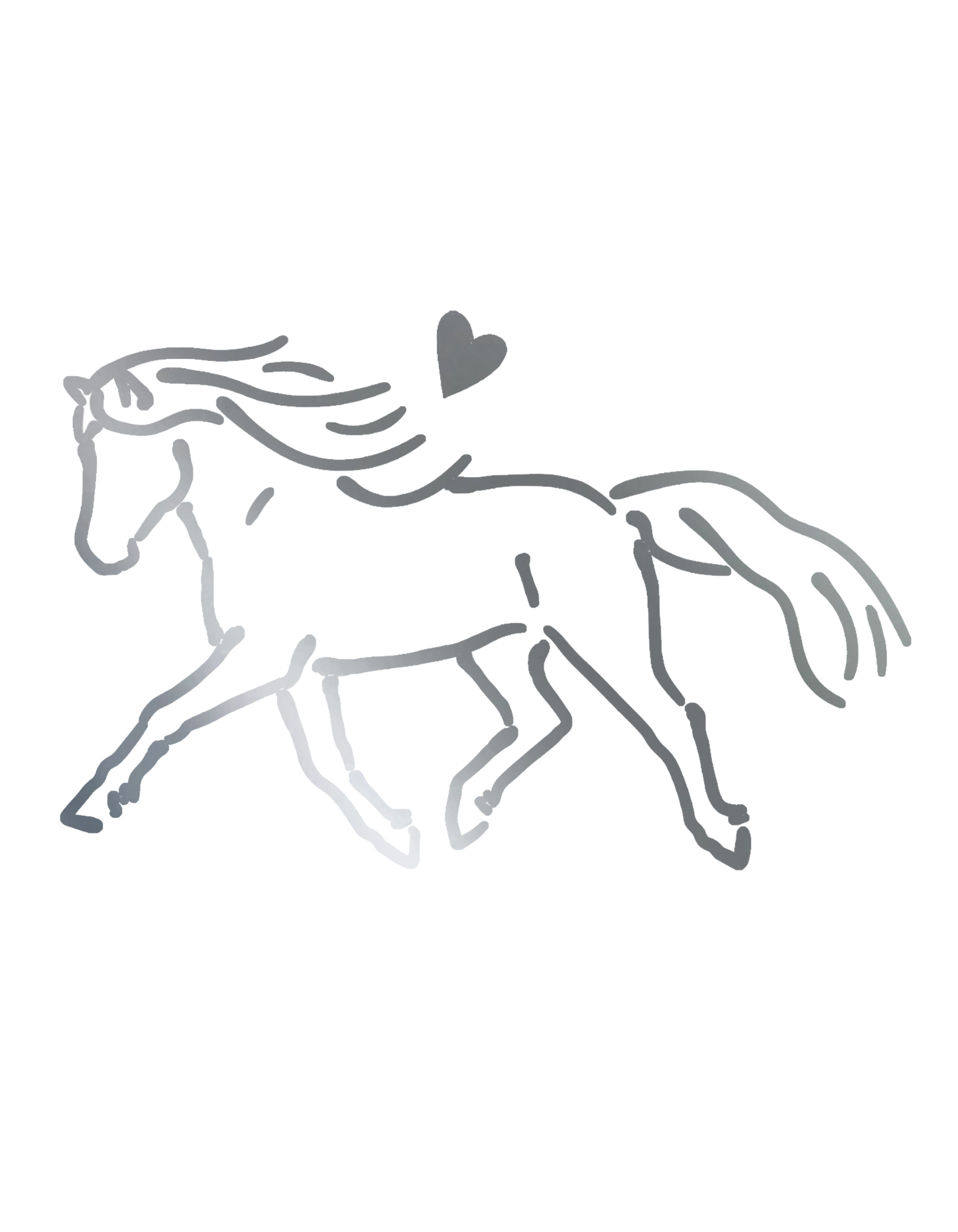 Aufkleber "Haflinger 1"