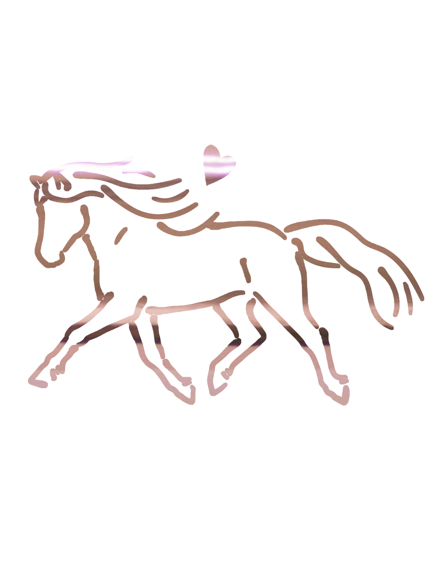 Aufkleber "Haflinger 1"