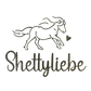 Aufkleber mit Text "Shettyliebe"