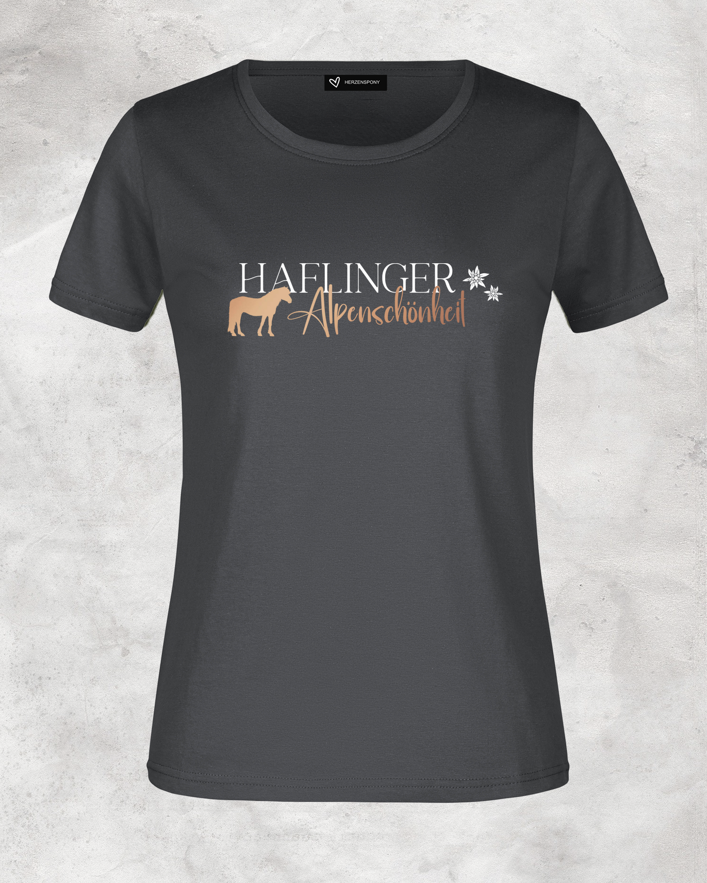 Damen-Shirt "Haflinger - Alpenschönheit"
