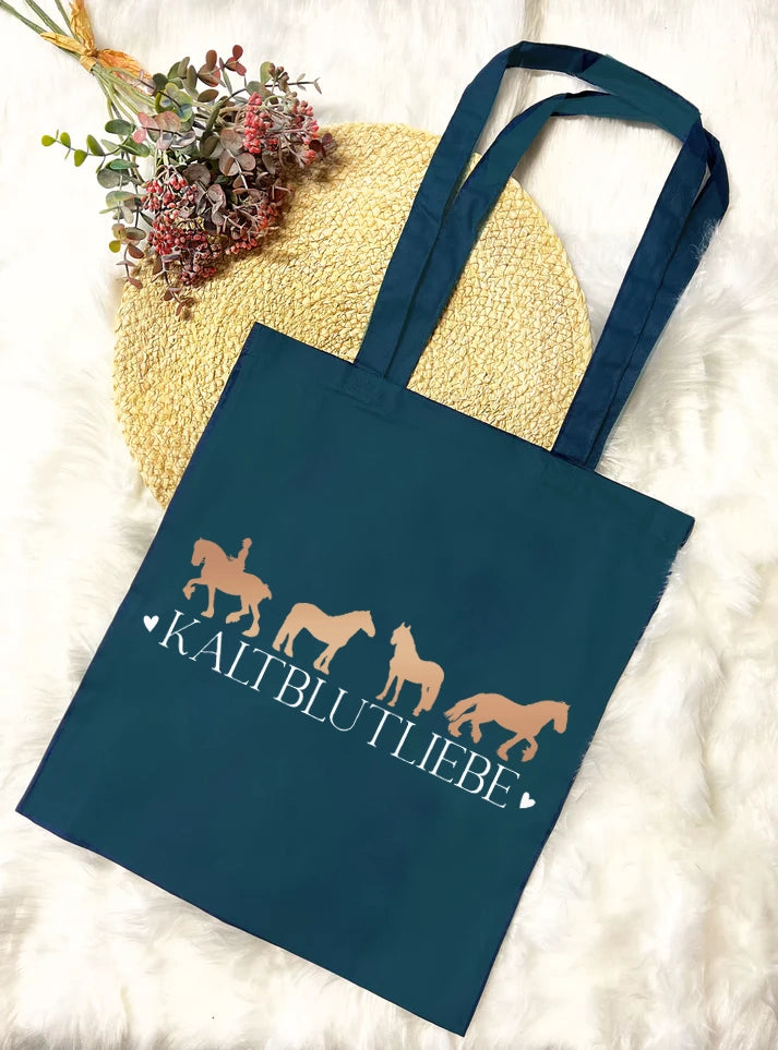 Baumwolltasche "Kaltblutliebe"