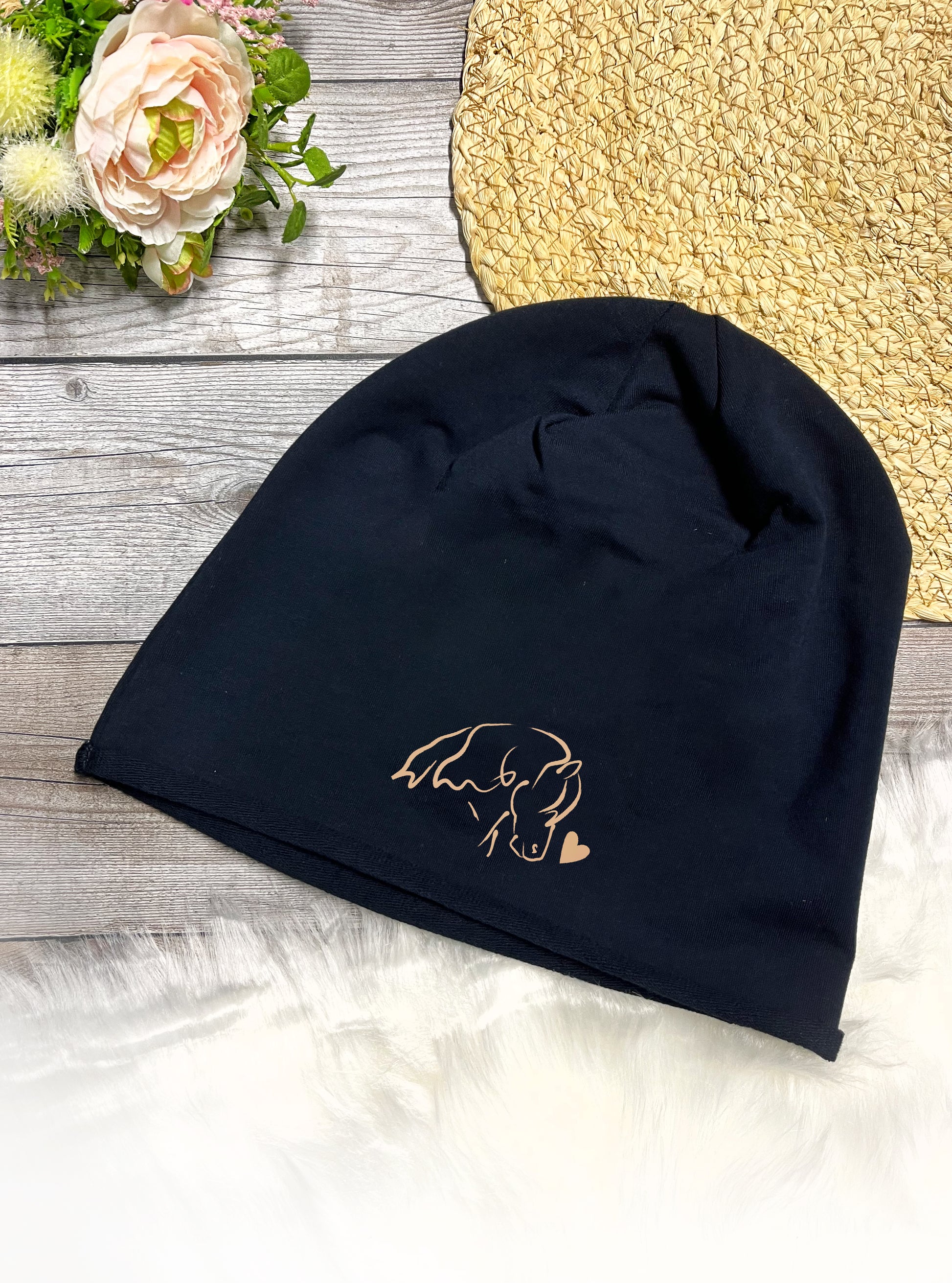 Pferde Mütze Pony Herzenspony Geschenk Beanie Pferde Mütze Herzenspony Shop Geschenkidee Geschenk