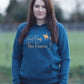 Damen-Hoodie "First Piaffe. Then Prosecco."