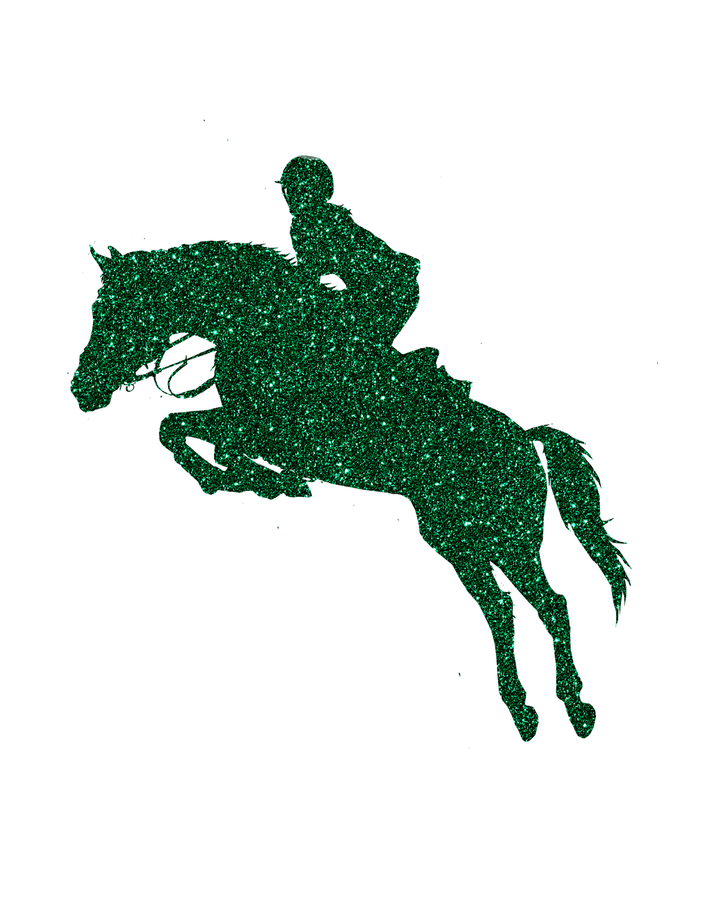 Aufkleber "Springen"