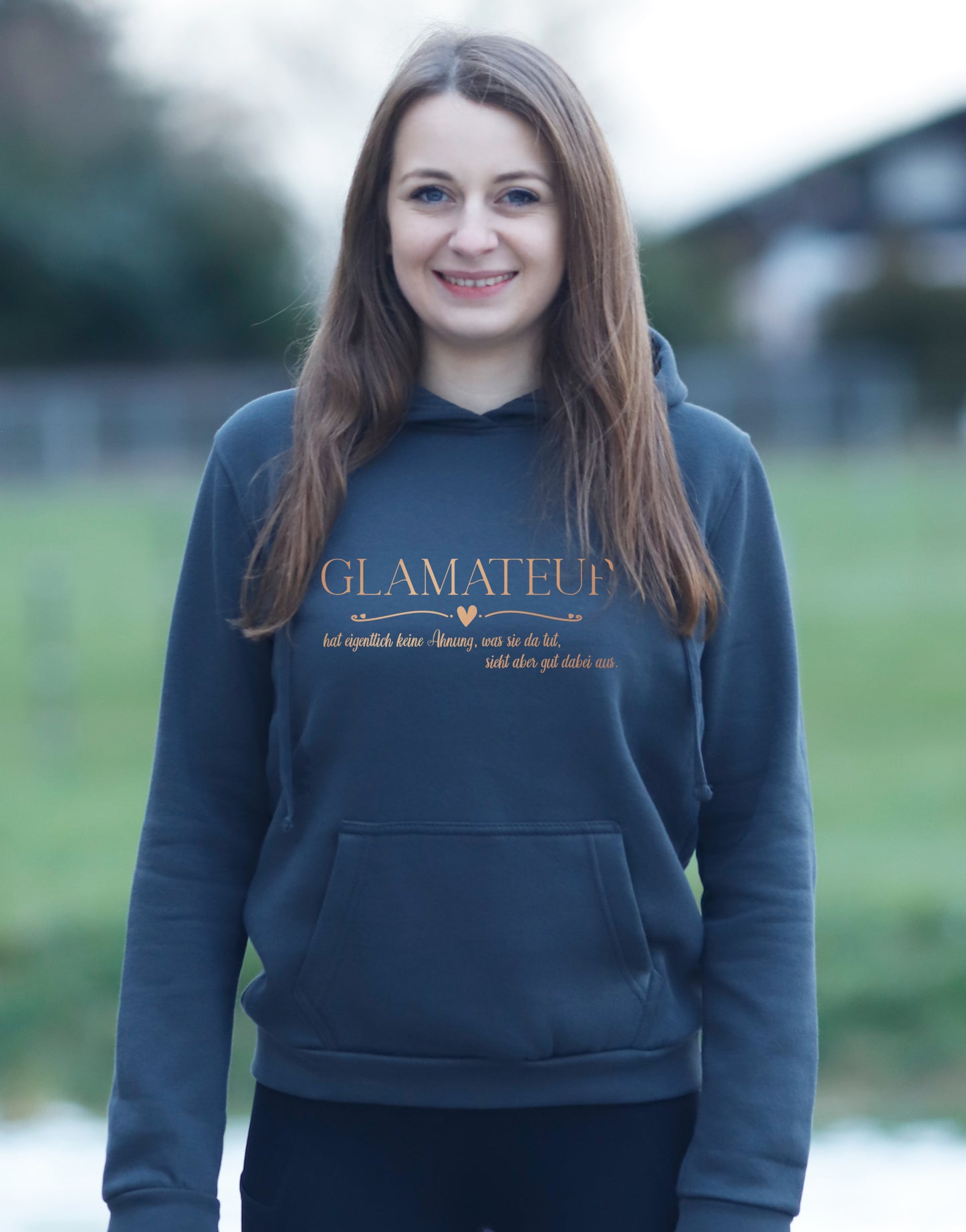 Damen-Hoodie "GLAMATEUR"
