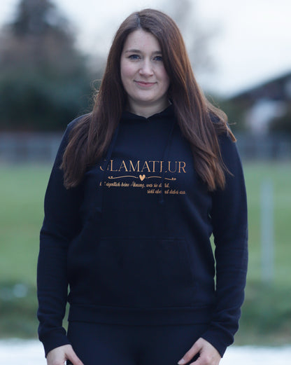 Damen-Hoodie "GLAMATEUR"