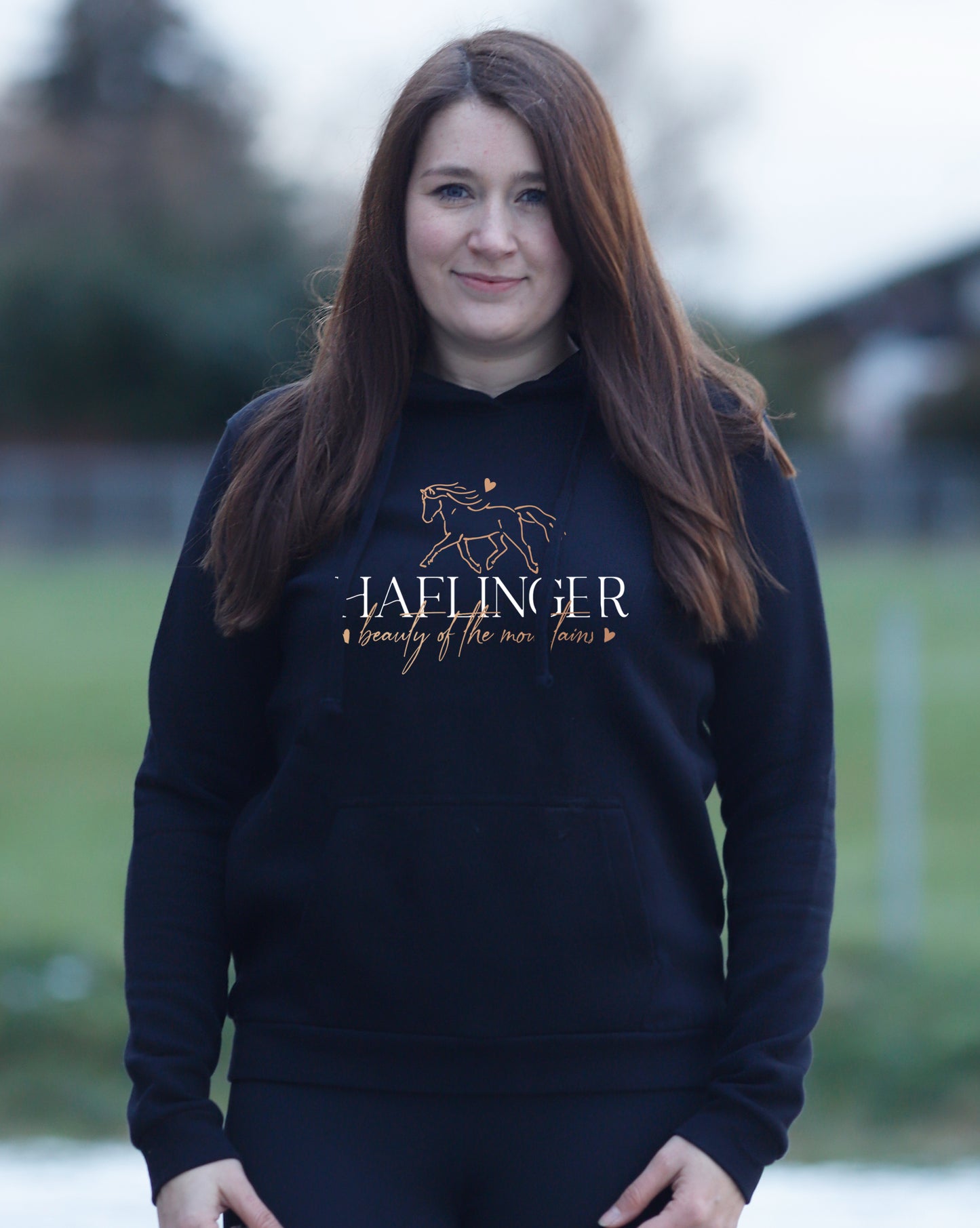 Damen-Hoodie "Haflinger - Beauty of the mountains"