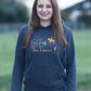 Damen-Hoodie "First Piaffe. Then Prosecco."